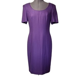 SZ6 NWT Liz Claiborne Dress deadstock purple